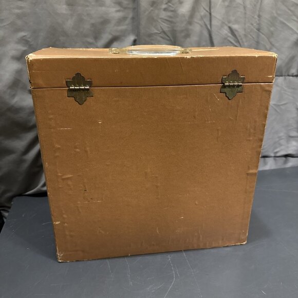 Vintage Platter Pak Record Case 12” Vinyl Records 1950’s 1960’s Plus ACCEPTABLE - Picture 9 of 16